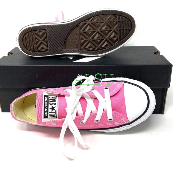 Converse Chuck Taylor Shoes Kid’s All Star Classi Low Pink Casual Size 3J238 - Picture 10 of 10